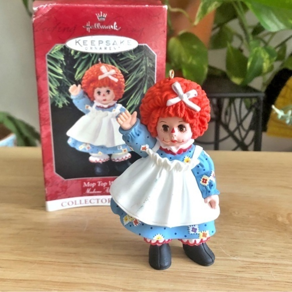 Hallmark 1998 Mop Top Wendy Ornament Madame Alexander Doll Series Collectible
